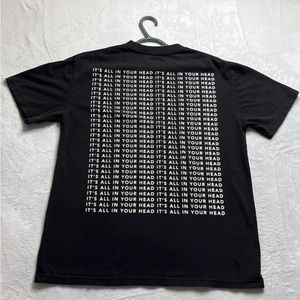 SADIRE black tee size L
